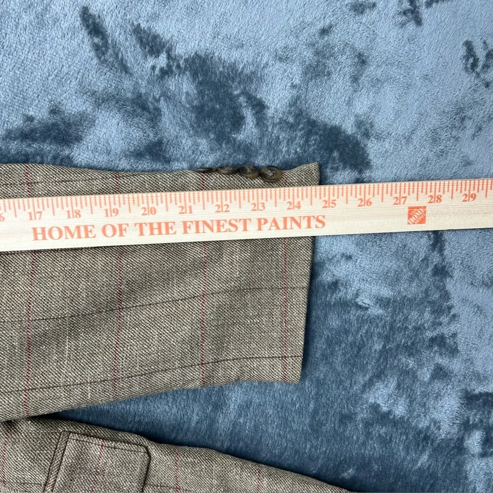 VTG Polo University‎ Ralph Lauren 41R Silk Blend Sport Coat Blazer Herringbone